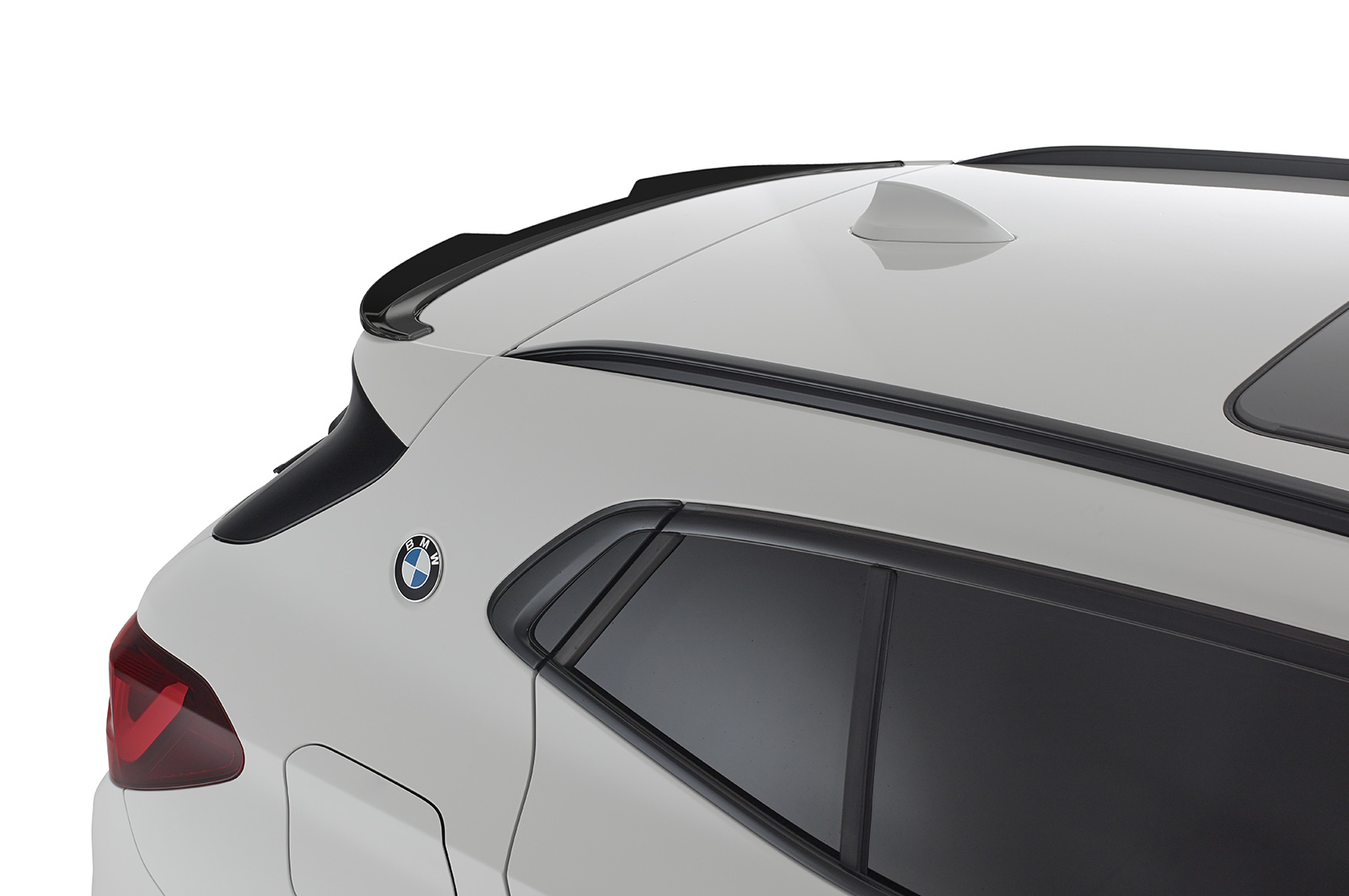 Spoiler passend voor BMW X2 F39 CSR glans Zwart