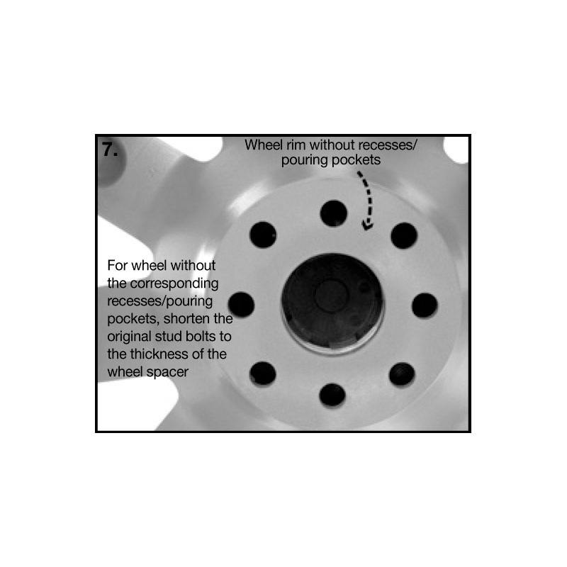 H&R DRM-Systeem Spoorverbreders 30mm 5x120 - Naaf 64,0mm - Boutmaat M14x1,5 -   Honda - Zwart