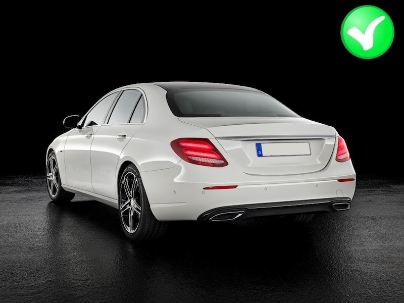 E63 Look Diffuser passend voor Mercedes E Klasse W213 16-20 Standaard Model