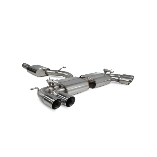 Audi S3 2.0T 8V (3 Door & Sportback) PFL Resonated cat/gpf-back system with valves