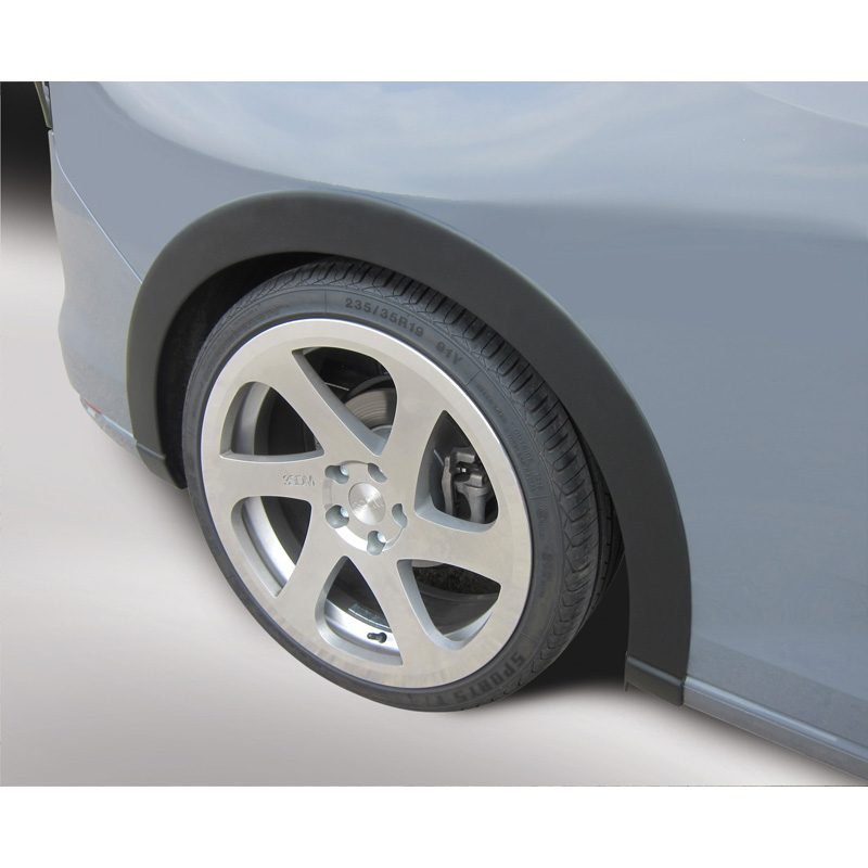 RGM Spatbordverbreders  Volkswagen Caddy V 2020- Korte wielbasis - linker schuifdeur - Zwart