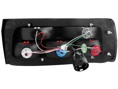 Achterlichten passend voor BMW E30 87-90 helder zwart