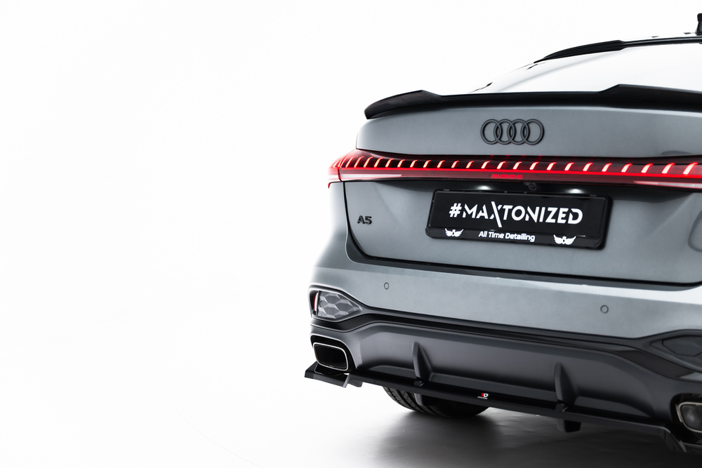 Achter Diffuser passend voor Audi A5 S-Line Sedan / Avant B10 Maxton