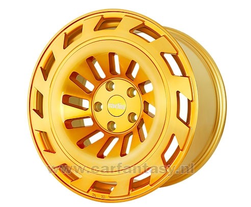 RADI8 T12 10.0x19 5x112 45 Brushed Gold 66,6 Velgen