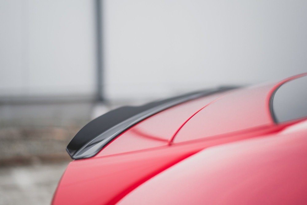 Spoiler passend voor Audi A7 / A7 S-Line / S7 / RS7 C8 Glanzend Zwart Maxton