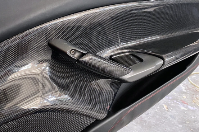 Ferrari 488 GTB/Spyder Carbon Fiber Deurgreep 2015-2020