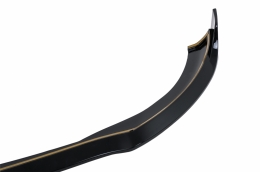 Voorspoiler passend voor Mercedes S Klasse W223 Sport Line Glans Zwart