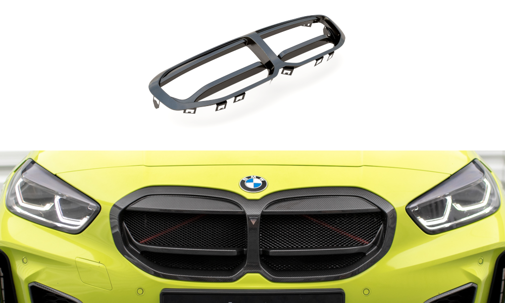 Grill passend voor BMW 1 F40 M-Pakket & M135i Carbon Maxton