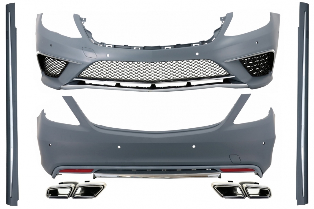 Bodykit Bumper set W222 S63 AMG look lang chrome Edition