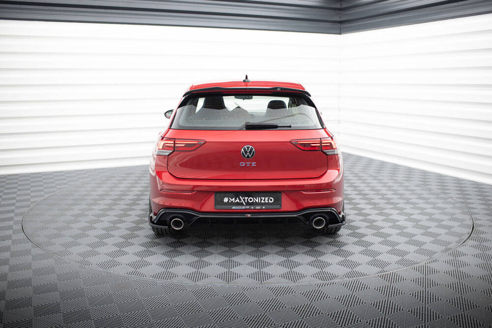 Diffuser VW Golf GTE MK8 + Chrome Uitlaatsierstukken