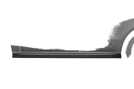 Sideskirts voor Porsche Macan (Type 95B) (2e facelift)