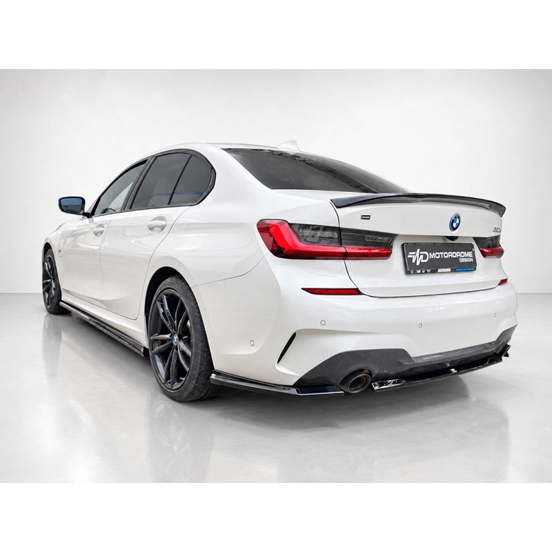 Motordrome Achterbumperskirts Hoeken  BMW 3-Serie (G20) M-Sport/M340i & 3-Serie (G21) Touring M-Sport/M340i 2019-2022 (ABS)