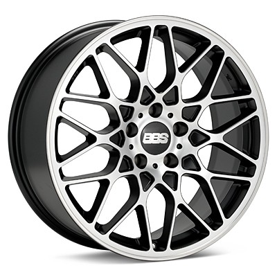 Velgen BBS RX R zwart polish 9.5x20 5x112 ET40