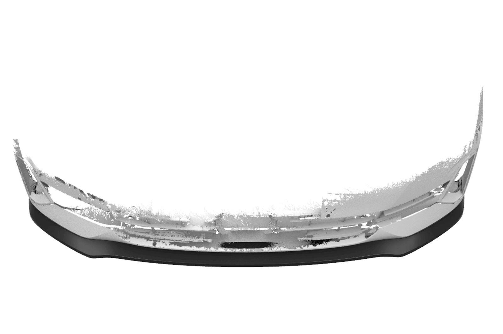 Voorspoiler passend voor BMW 5er (G30/G31) LCI Glans Zwart – CSR Automotive