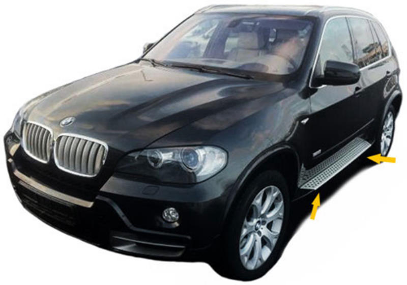 Treeplanken Sidesteps passend voor BMW X5 E70 07-13
