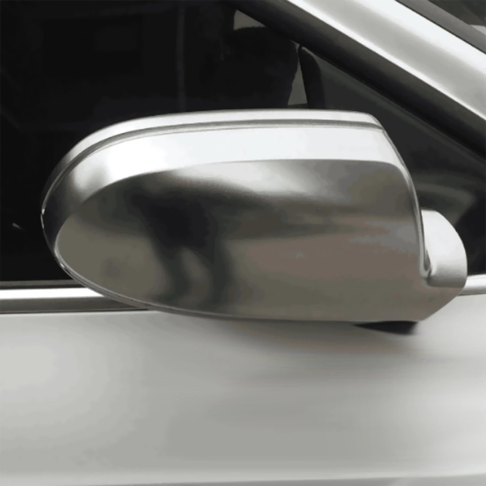 Spiegelkappen Aluminium Audi A4 B8 10-17