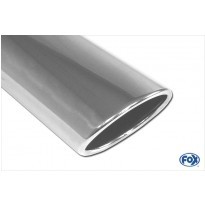 VW Scirocco - 13 Einddemper Uitgang rechts/links - 129x106 Typ 3