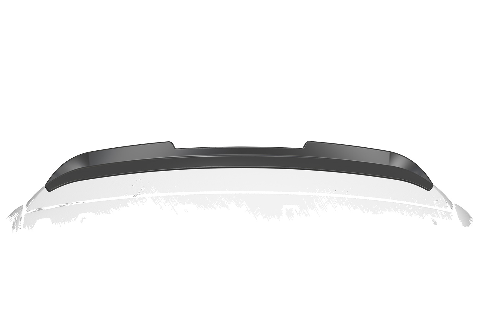 Spoiler passend voor VW Caddy 4 (Typ SA) CSR glans Zwart