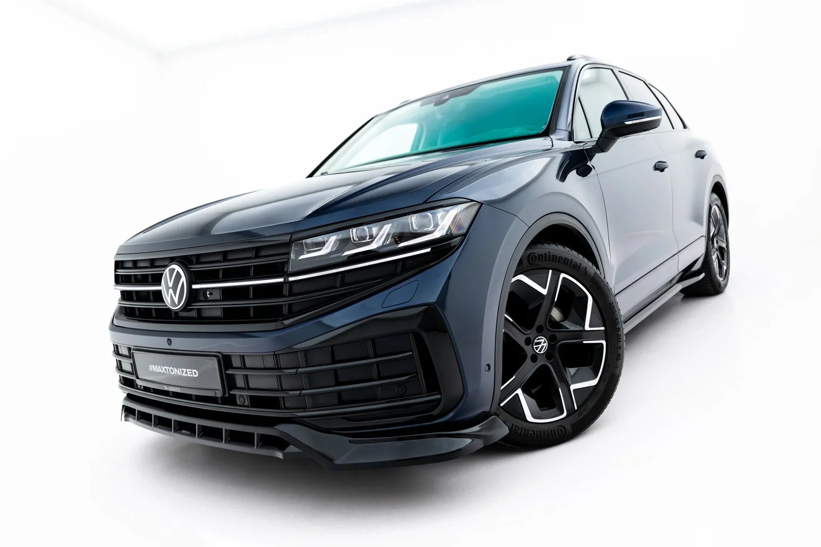 Voorspoiler passend voor Volkswagen Touareg R-Line Mk3 Facelift