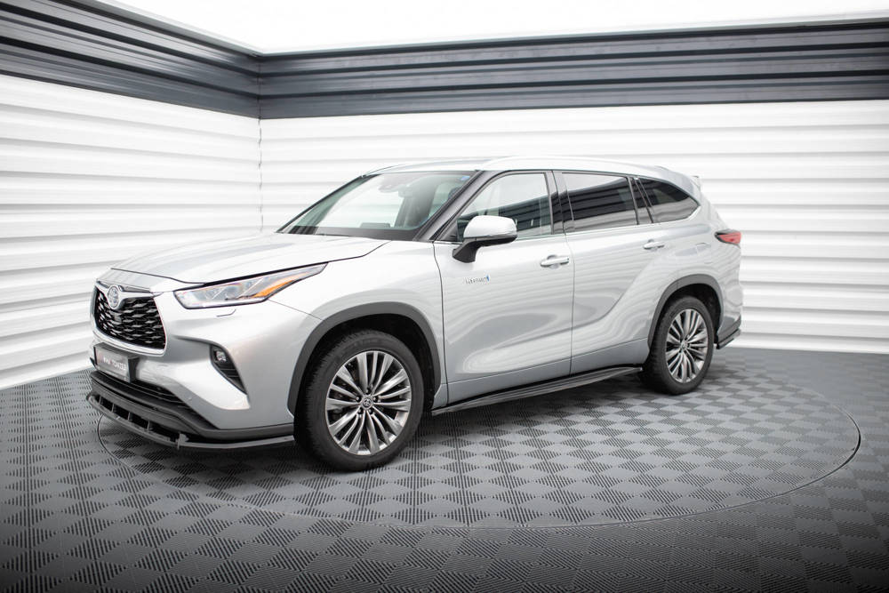Zijskirts Toyota Highlander Maxton Glans Zwart