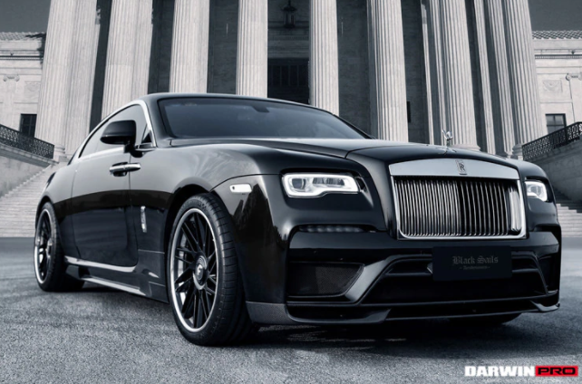 Rolls-Royce Wraith BKSS Style Partial Carbon Fiber Full Body Kit 2016-2020