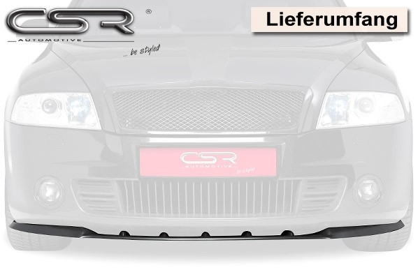 Voorspoiler passend voor Skoda Octavia II 1Z CSL029-C