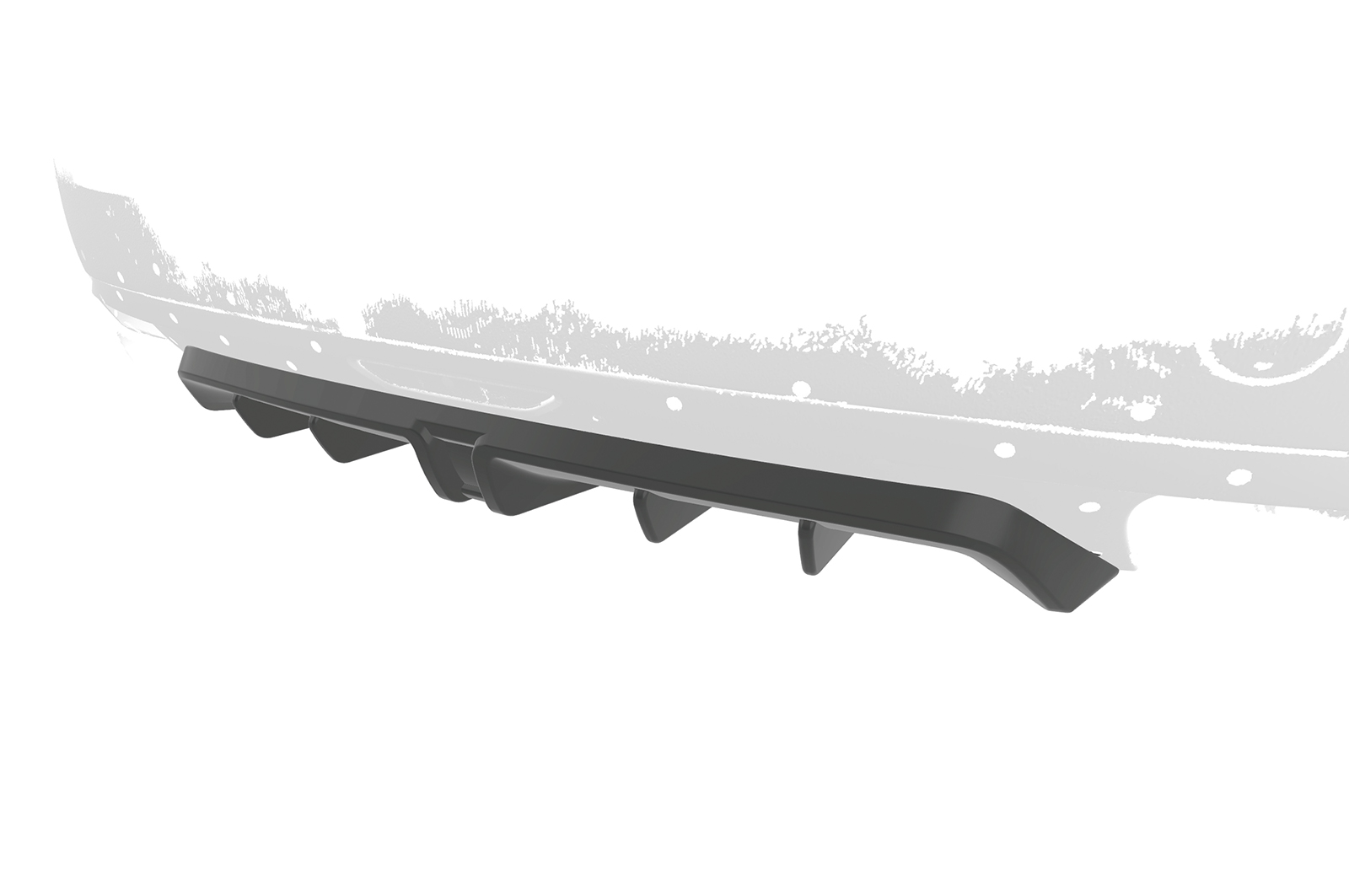 Diffuser passend voor BMW Z4 M40i (G29) CSR Glans Zwart