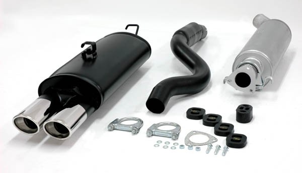 Simons Uitlaatsysteem af kat. Opel Kadett E 1987-1992