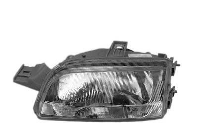 koplamp, model Hella, H1+H1, rechts Fiat Punto, 1993-1999