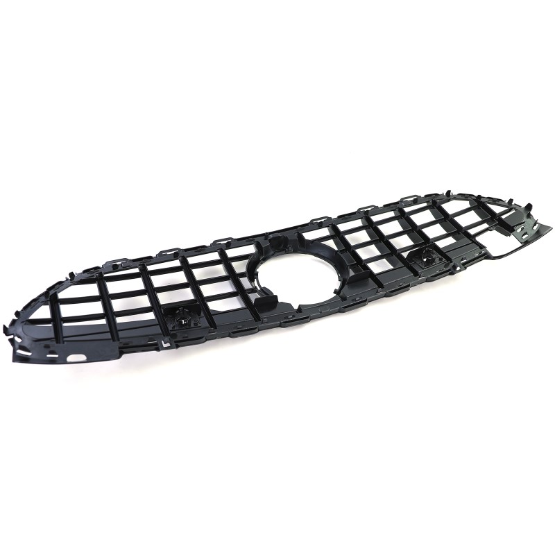 Grill passend voor Mercedes C-Class W206 (21-..) GT Look Zwart