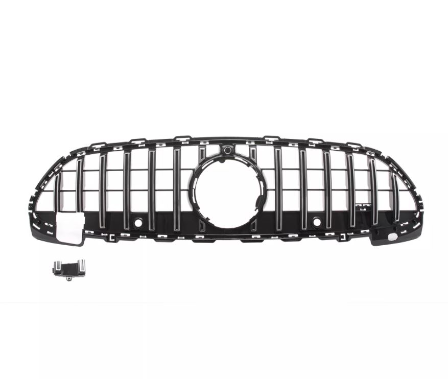 Grill passend voor Mercedes C-Class W206 (21-..) GT Look Chroom/Zwart