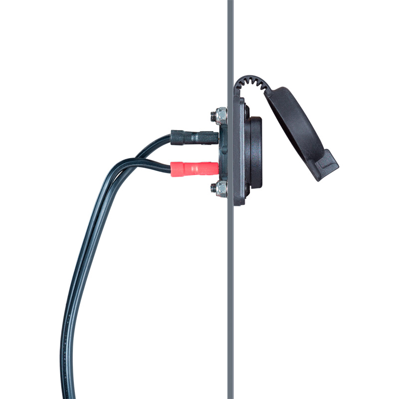 OptiMate PORT O-97P24 – MagCode Clip-paneelmontage – Magnetische aansluiting voor acculader – 24 V
