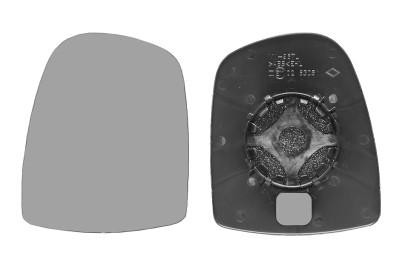 spiegelglas, boven, rechts Nissan Primastar, 2002-2006