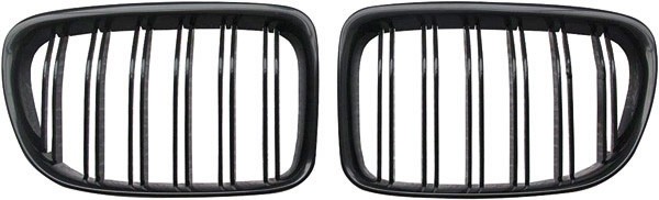Grill Nieren passend voor BMW X1 E84 M-Look Glans Zwart