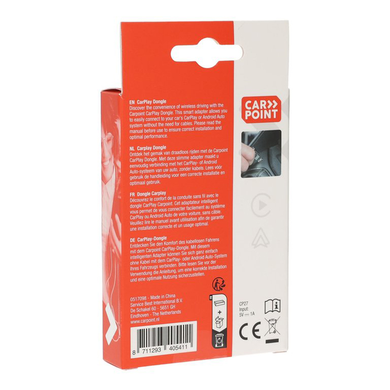 Carpoint Draadloze Apple CarPlay & Android Auto Dongle