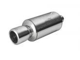 Sport-Eindemper 1x150mm RVS Universeel Ulter-Sport