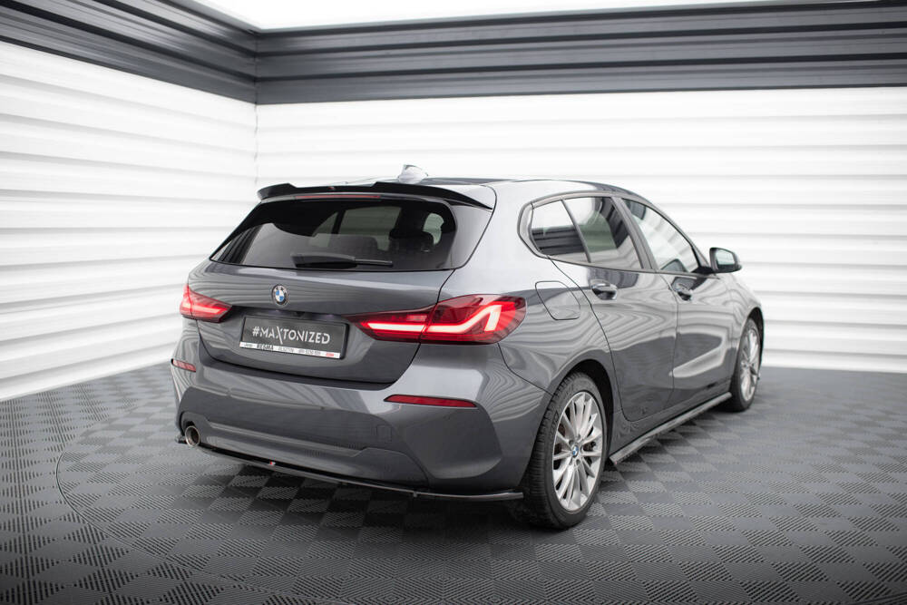 Diffuser passend voor BMW 1 Serie F40 Maxton Glans Zwart