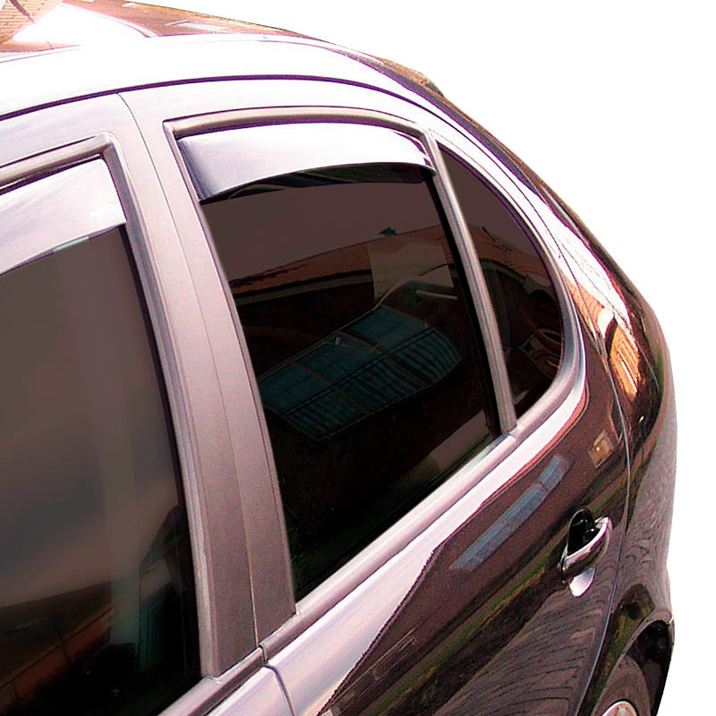 ClimAir Zijwindschermen Master Dark (achter)  BMW X2 (U10) 2023- incl. iX2