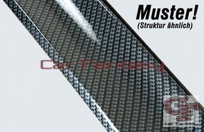 spoilerzwaard Carbon look gevormd voor Voorspoiler passend voor Audi A3 8L mod