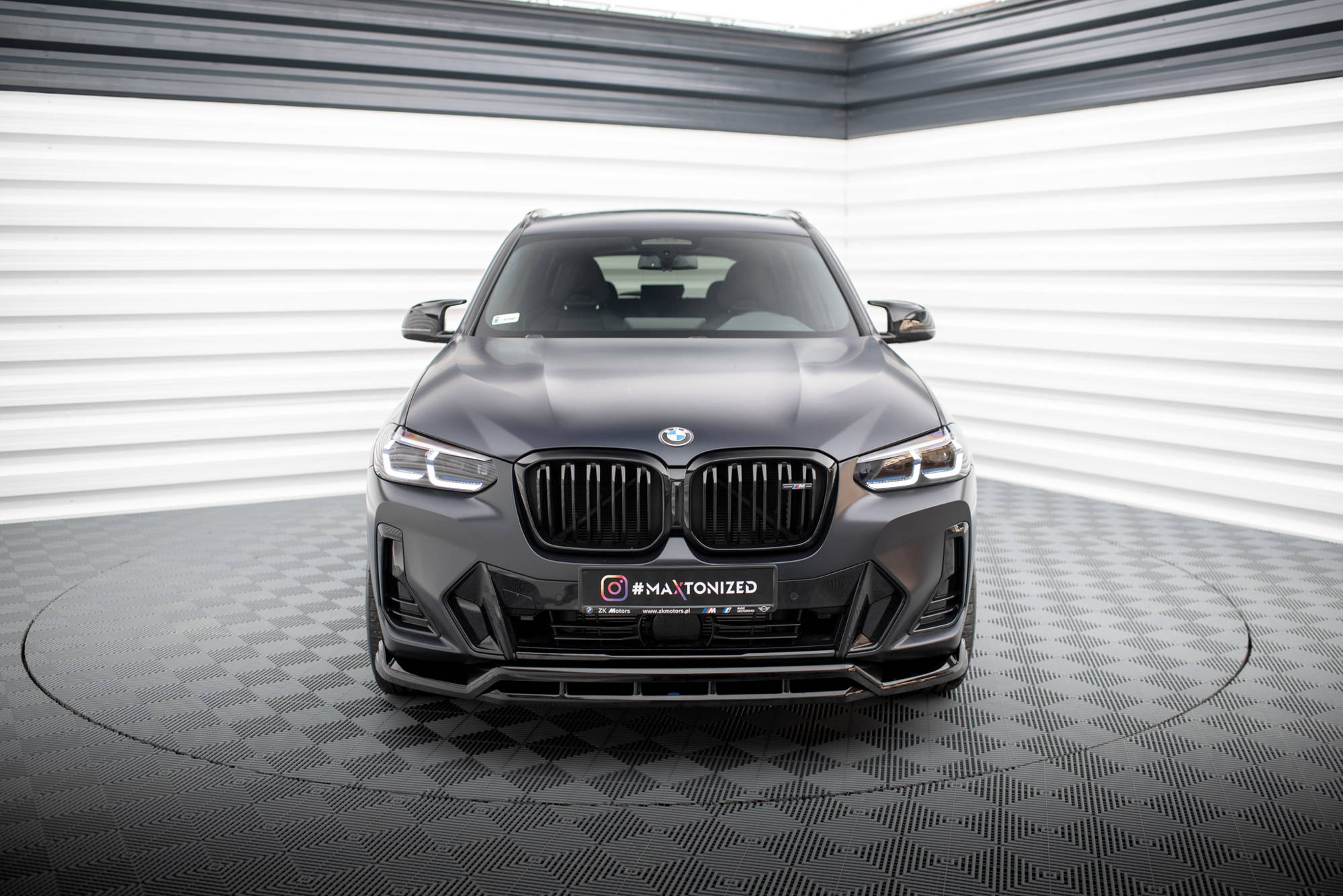 Bodykit passend voor BMW X3 G01 LCI M-pakket 2021-2024 Maxton Glanzend zwart