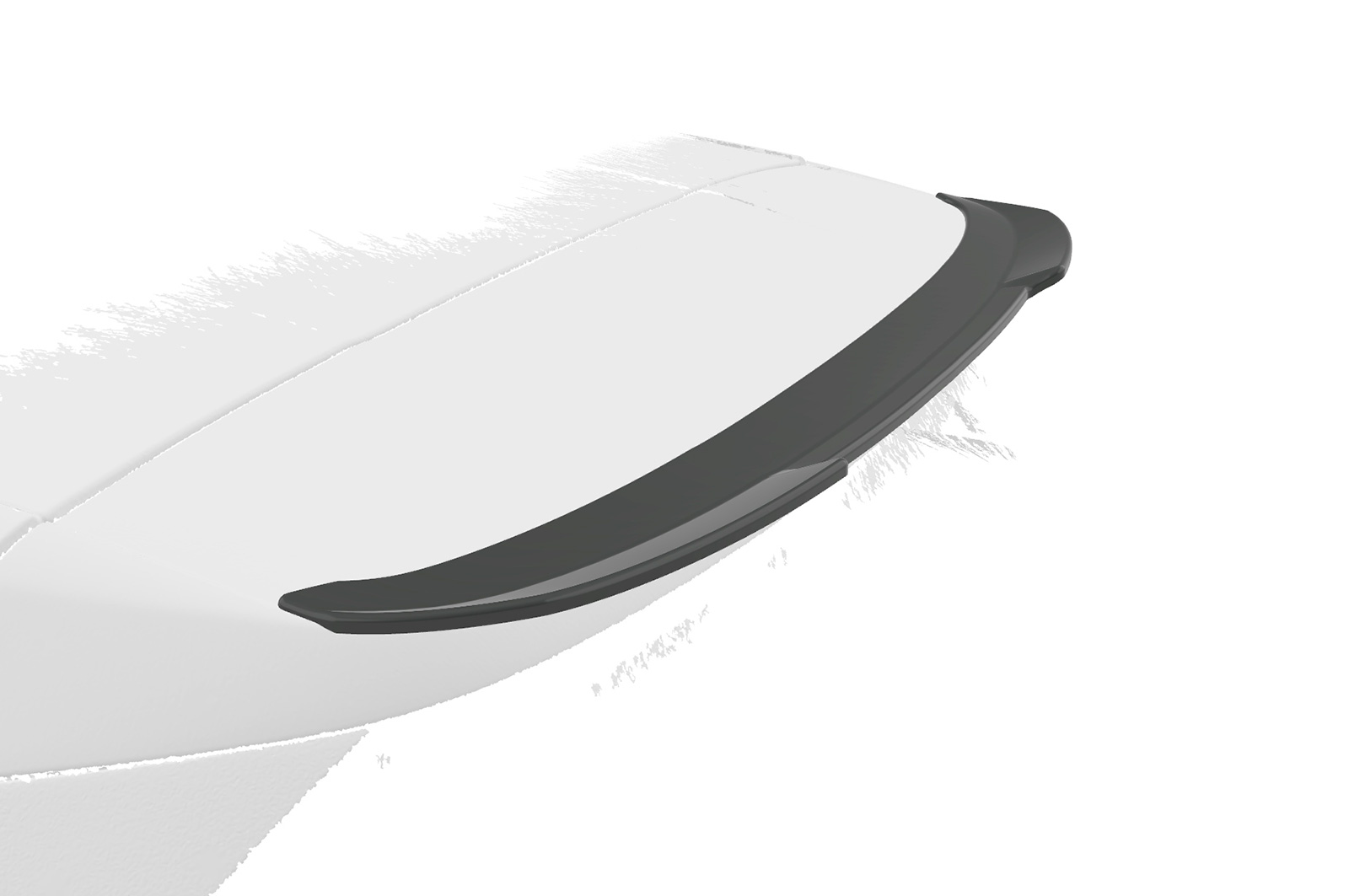 Spoiler Peugeot 5008 (2. Gen) CSR glans Zwart