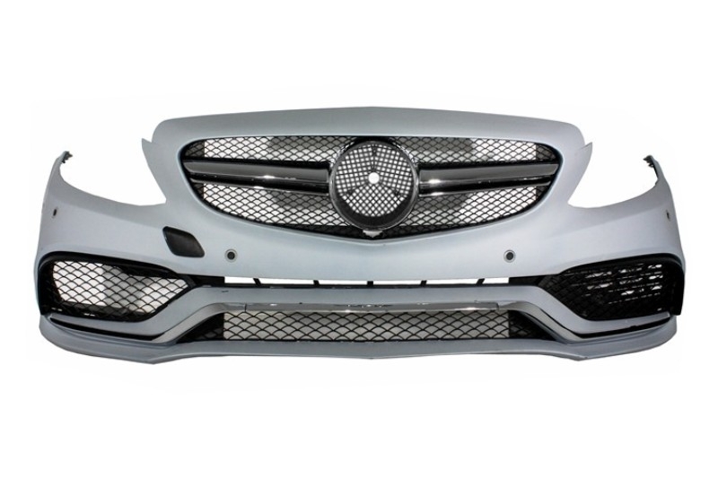 Voorbumper passend voor Mercedes W205 C63 AMG look