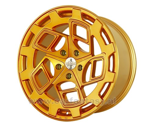 RADI8 CM9 9.5x18 5x112 42 Brushed Gold 66,6 Velgen