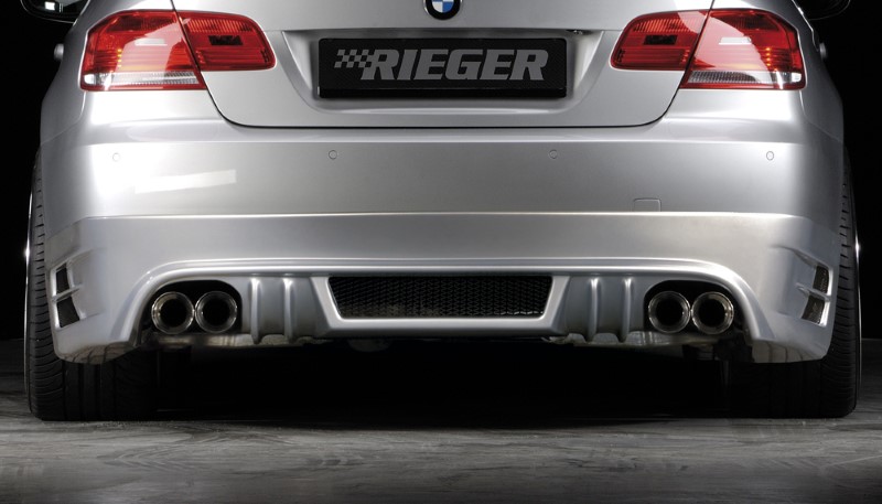 Achterbumper Diffuser Carbon BMW E92 alleen 335i Coupe Rieger
