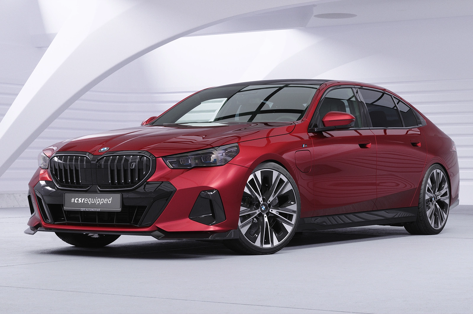 Voorspoiler passend voor BMW 5er G60 / i5 G60 (10/2023 - heden)