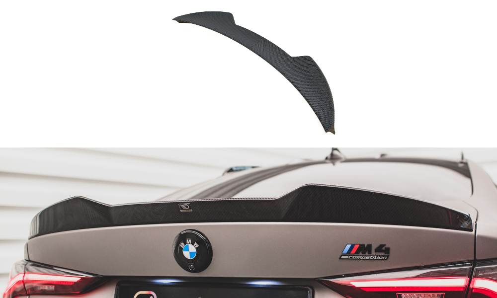 Spoiler passend voor BMW M4 G82 Maxton Carbon