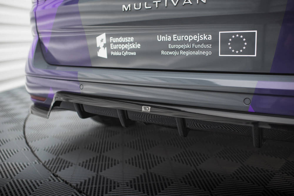 Diffuser passend voor Volkswagen Multivan T7 Maxton Glans Zwart
