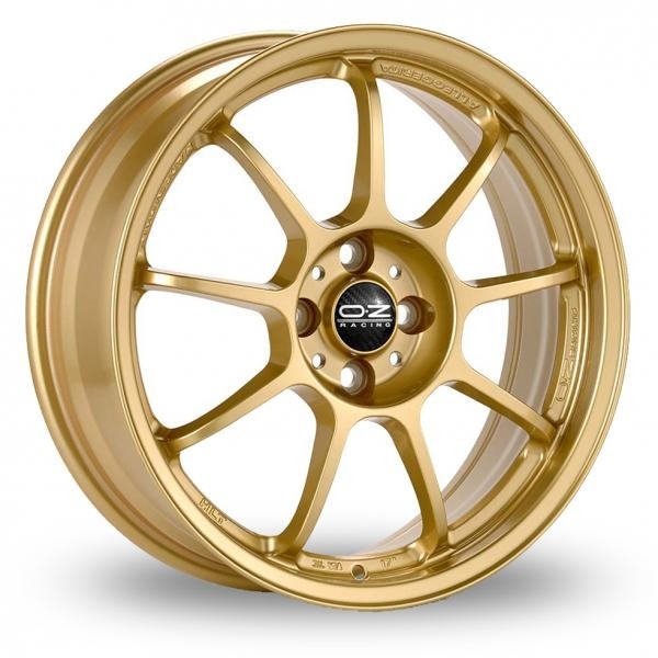 Velgen OZ Alleggerita HLT race gold 7.5x18 inch 5x114,3 ET50