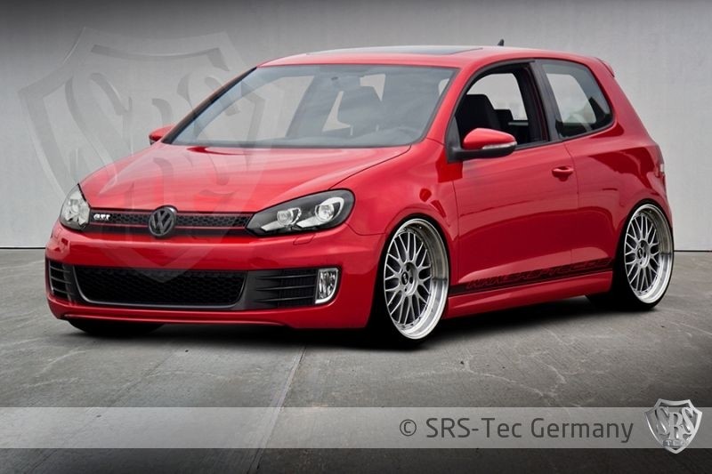 Zijskirts passend voor VW Golf VI SRS-TEC R-Style