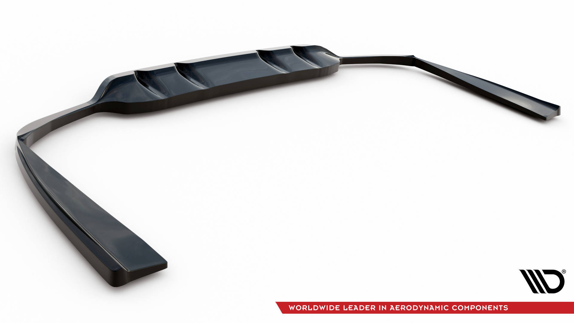 Bodykit passend voor Mercedes-Benz C AMG-Line Sedan / Estate W205 Facelift / S205 Facelift Maxton Glanzend zwart
